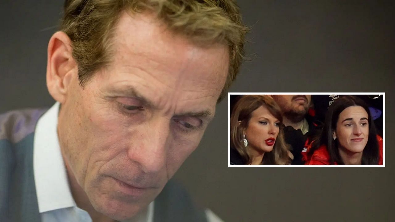 Skip Bayless goes on furious rant as Caitlin Clark joins Taylor Swift