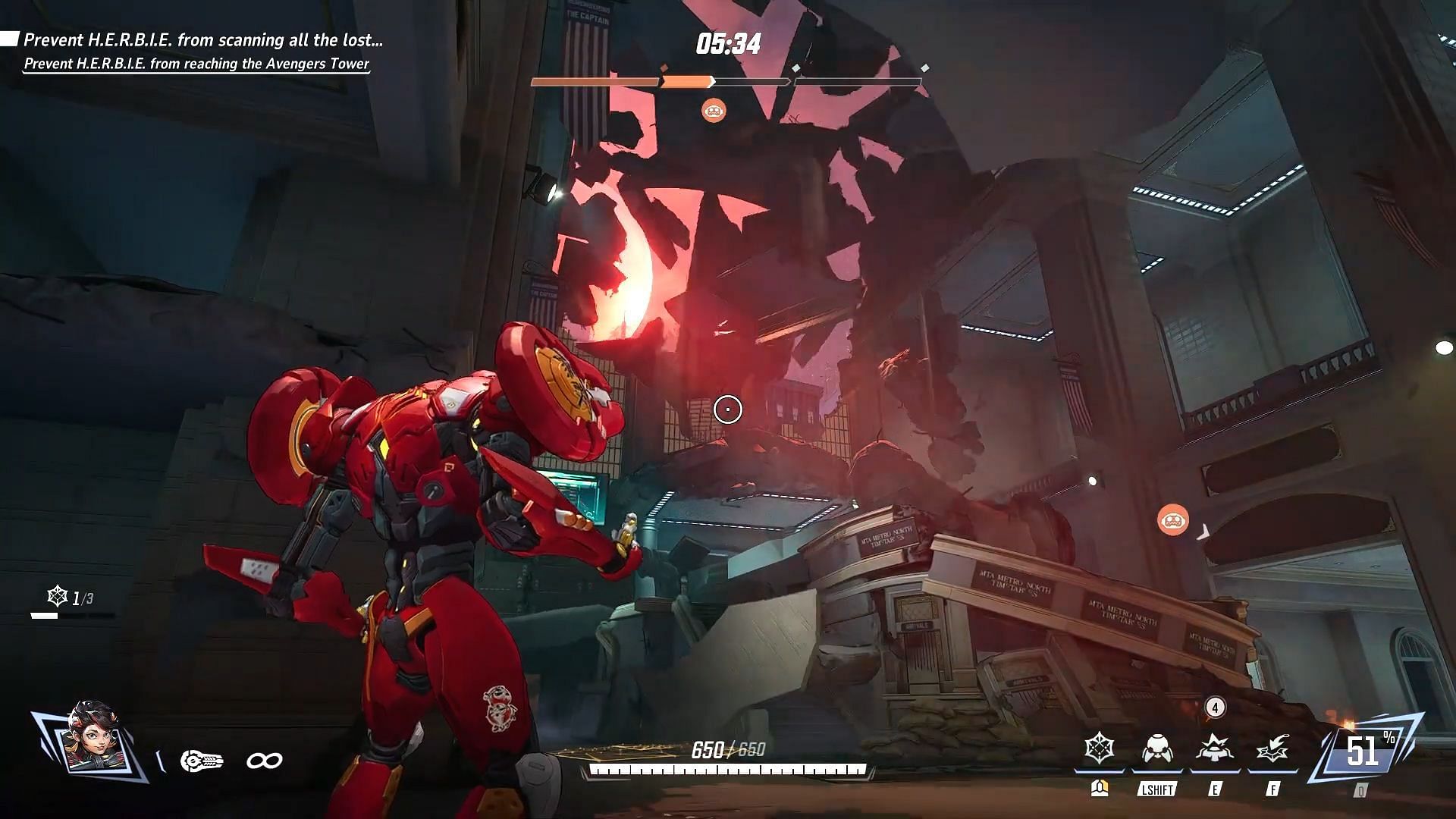 Starting Recursive Destruction in Marvel Rivals (Image via NetEase Games)