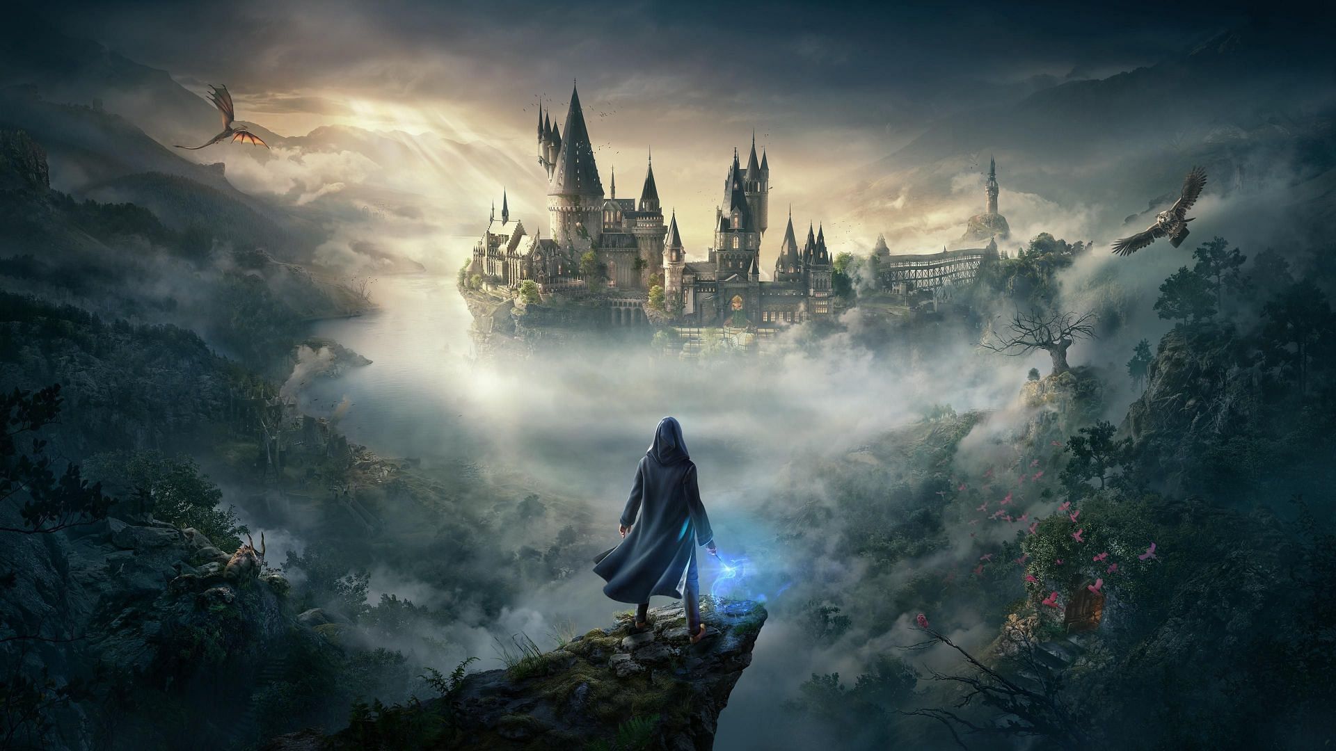 Key art of Hogwarts Legacy