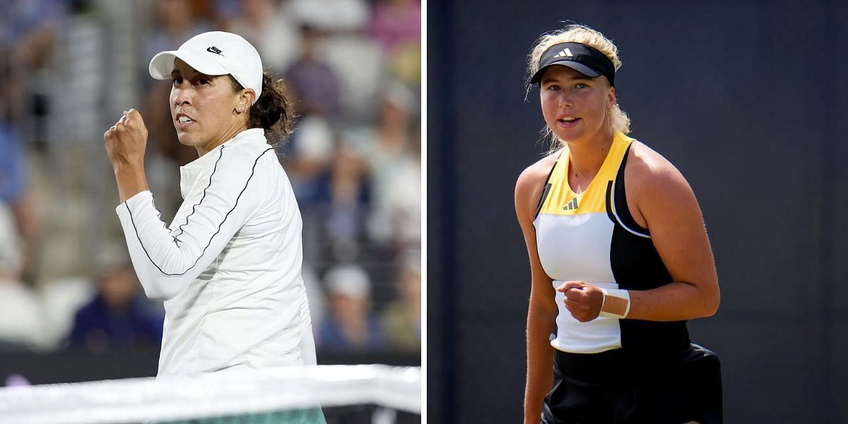 Madison Keys vs Clara Tauson is one of the quarterfinal matches at the ASB Classic 2025. (Photos: Getty)