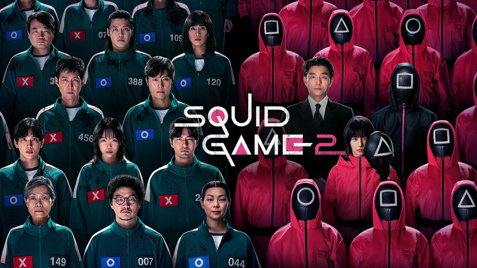 Squid Game 2 is streaming on Netflix. (Image via X/@squidgame)