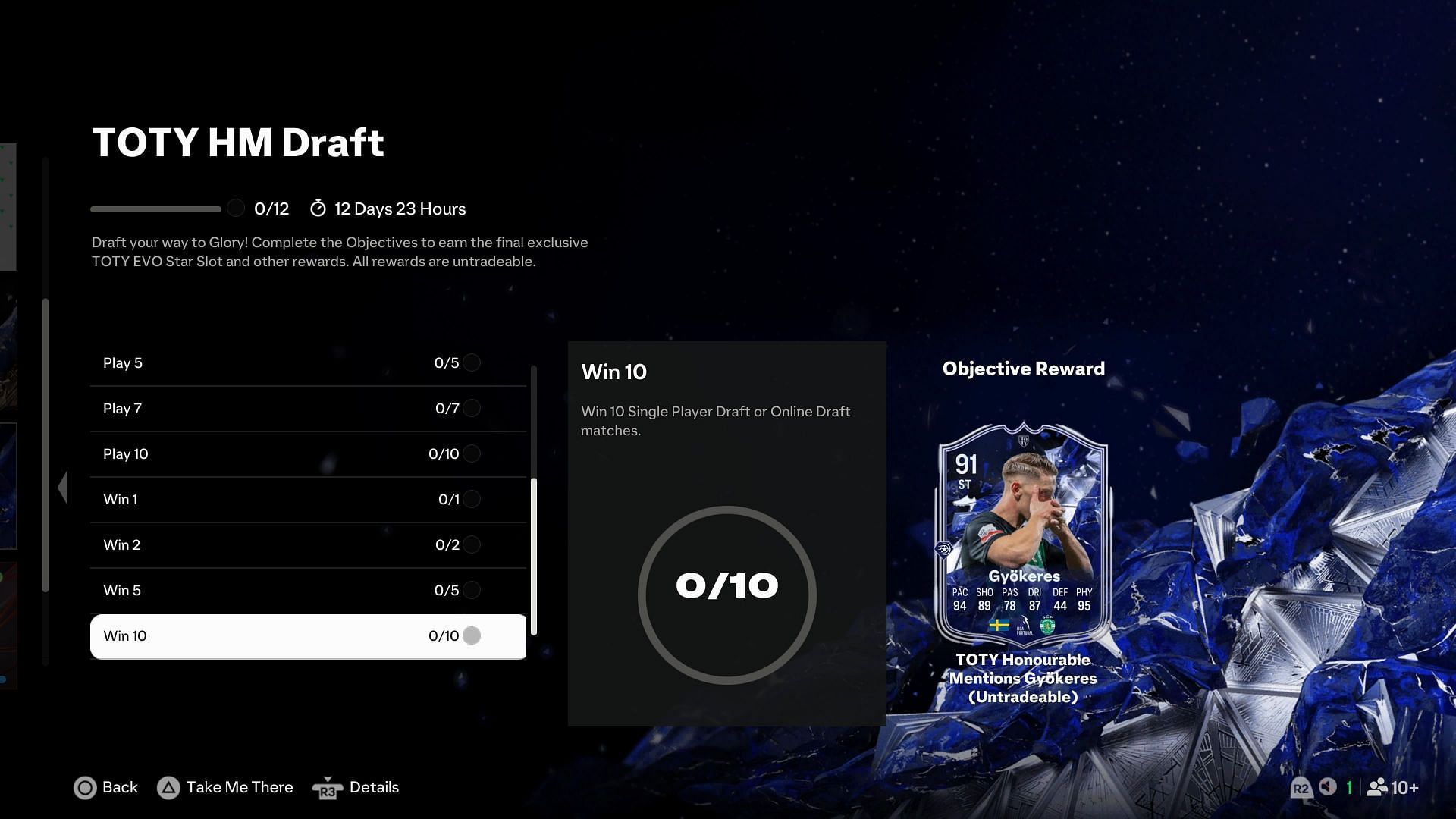 TOTY HM Gyokeres is available (Image via EA Sports)