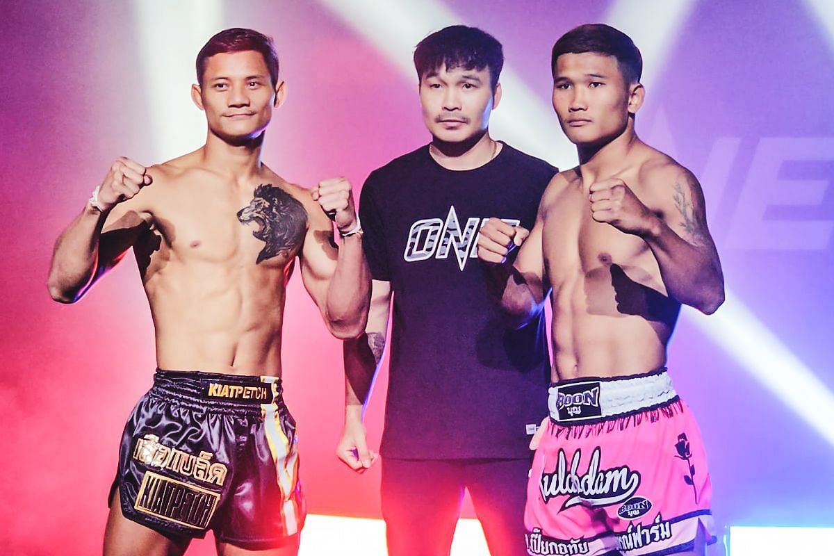 Suablack (left) Kulabdam (right) [Photo via: ONE Championship]