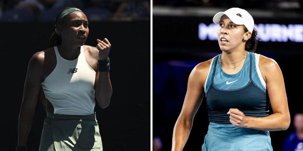 Coco Gauff (L) and Madison Keys (R); ( Source - Getty Images)