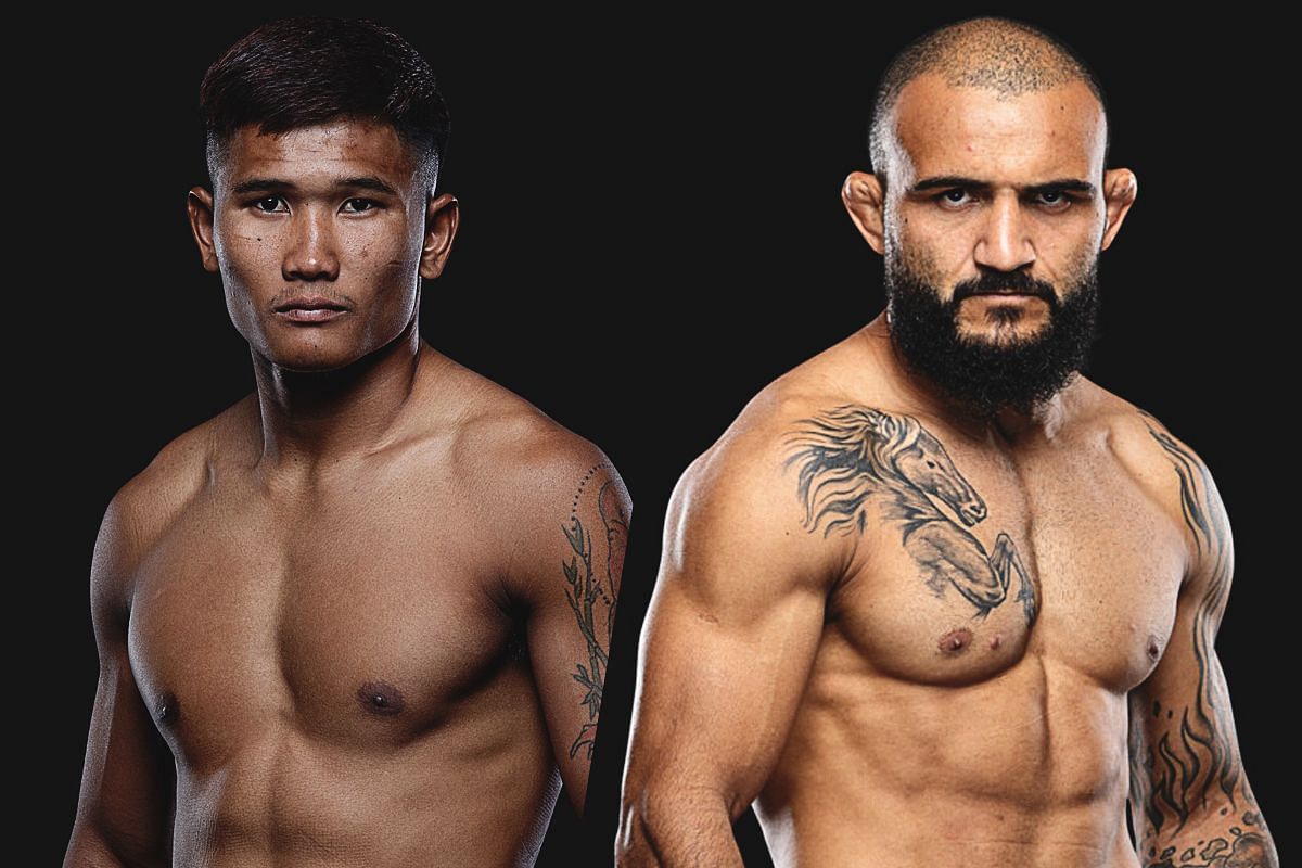 (From left) Kulabdam Sor Jor Piek Uthai and John Lineker.