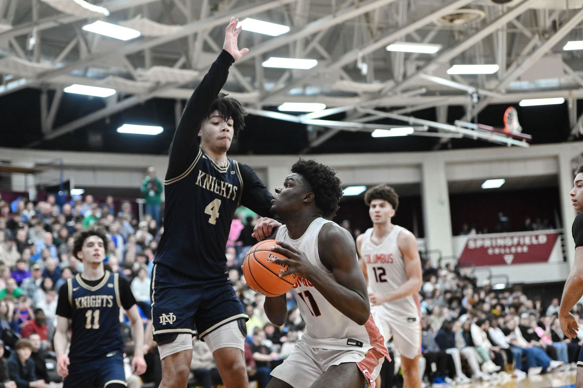 HIGH SCHOOL BASKETBALL: JAN 18 Spalding Hoophall Classic - Columbus vs Notre Dame - Source: Getty