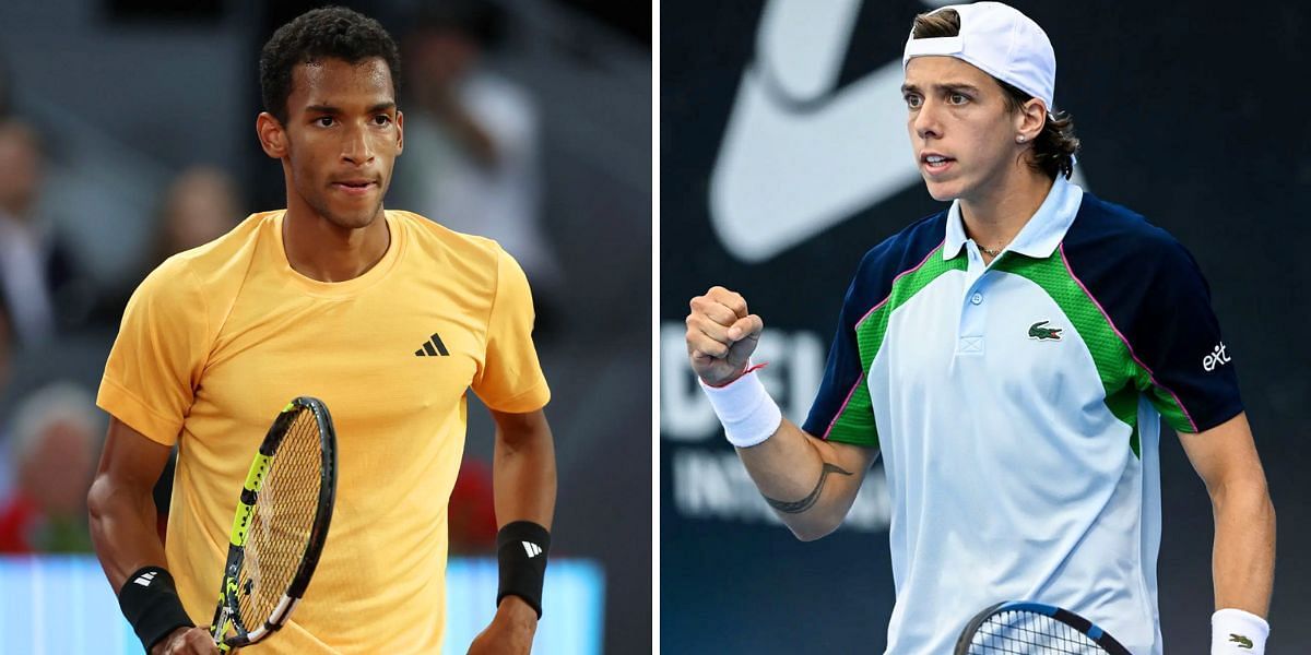 Felix Auger-Aliassime (L) vs Arthur Cazaux (R) preview, (Source: Getty Images)