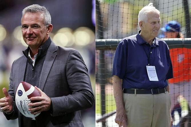 "It's like a blood transfer": Urban Meyer reveals Bill Parcells' words of wisdom after his National Championship win in 2014 season