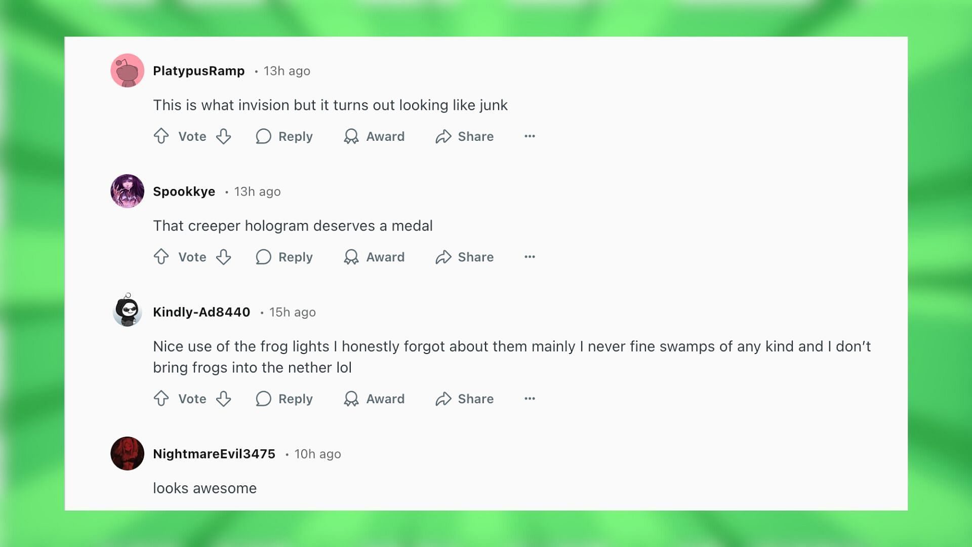 Redditors react to the city build (Image via Reddit/flannerius/Mojang Studios)