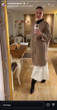 via @mariasharapova on Instagram