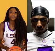 $1.5 million NIL-valued Flau’Jae Johnson plays with BF Chris Hilton Jr on rare “snow day” in Baton Rouge
