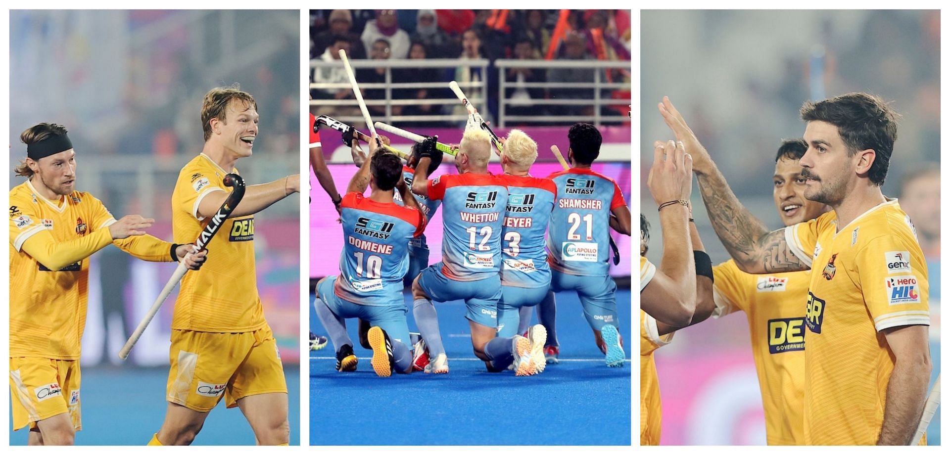 TN Dragons won their fourth straight match of the HiL against SG Pipers - Source:  Hockey India League