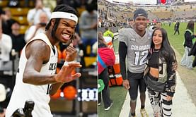 Travis Hunter & fiancée Leanna Lenee make first public appearance together at SI ceremony days after relationship controversy