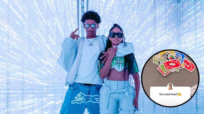 La La Anthony and “favorite person” Kiyan Anthony debate hotly contested rules in super popular card game