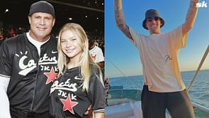 Jose Canseco's daughter Josie and boyfriend Johnny Manziel rock cozy loungewear in blue & black while enjoying romantic date at midnight
