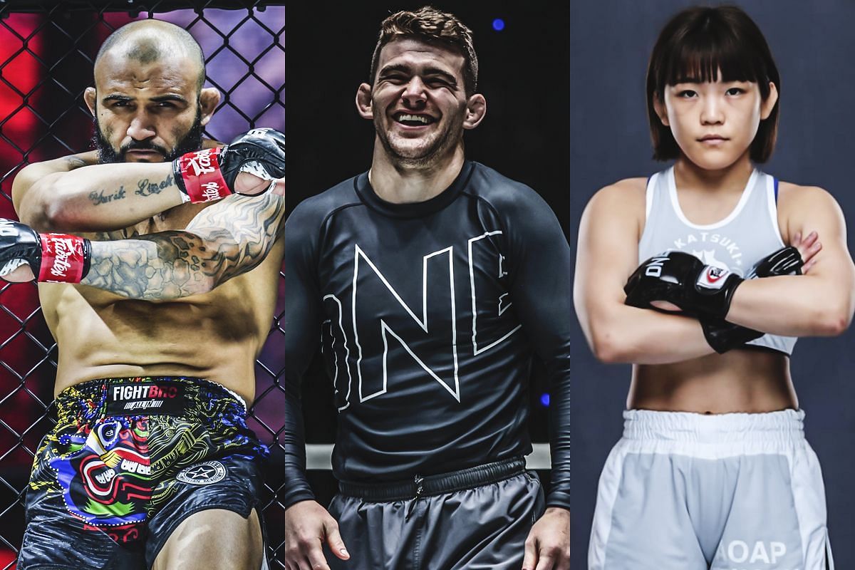 (From left) John Lineker, Dante Leon, Chihiro Sawada.