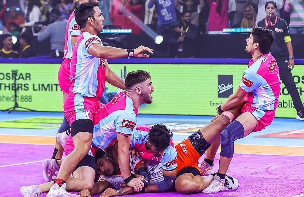 जयपुर पिंक पैंथर्स टीम (Photo Credit - @JaipurPanthers)