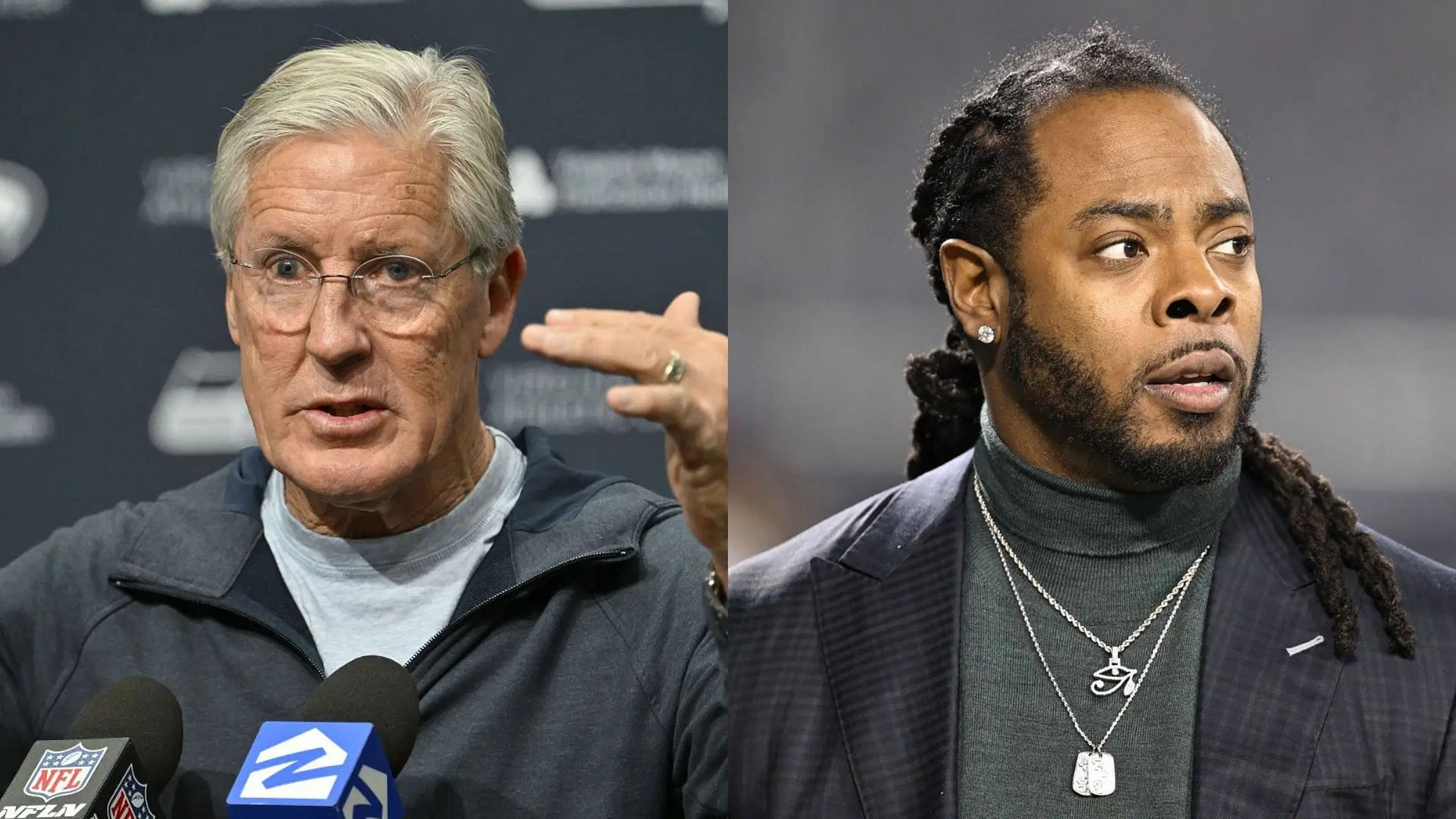 Seahawks champ Richard Sherman backs Pete Carroll to rescue Chicago Bears - Getty