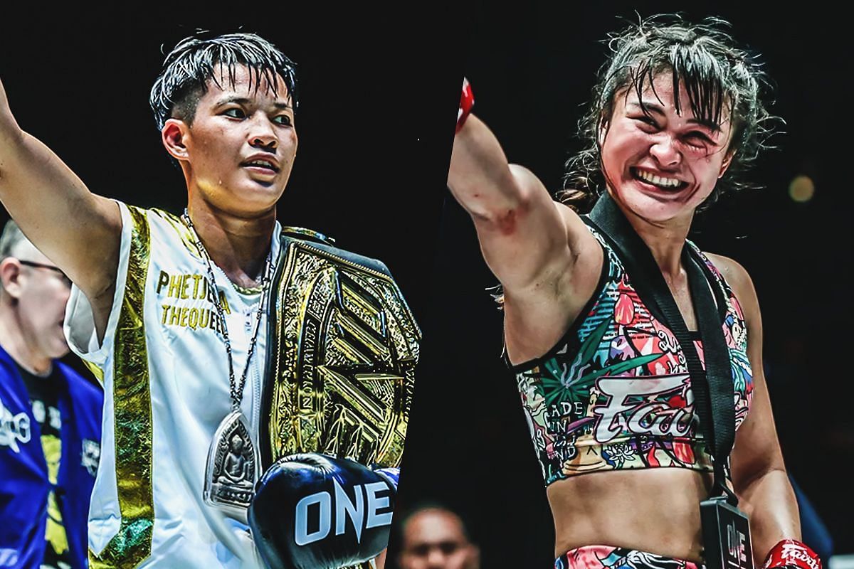 Phetjeeja (L) and Stamp (R) | Image by ONE Championship