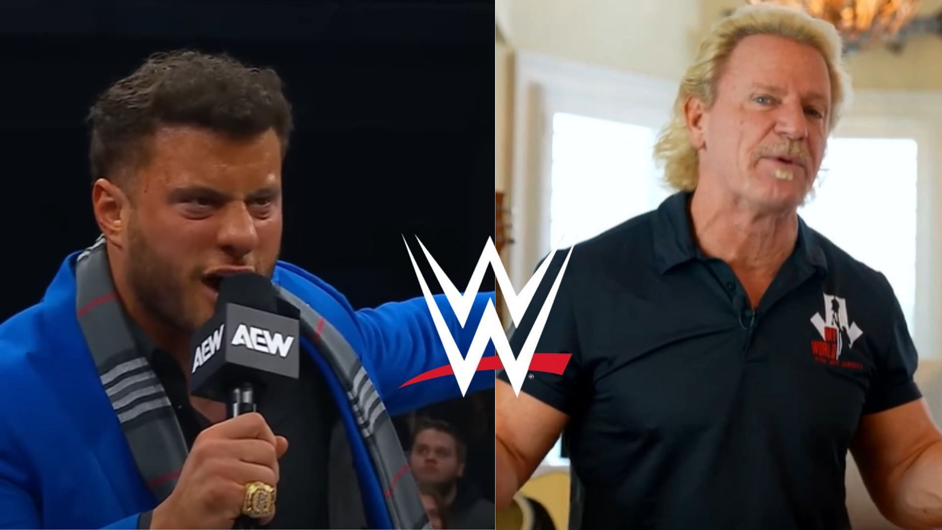 MJF (left) / Jeff Jarrett (right) [Image Credits: AEW