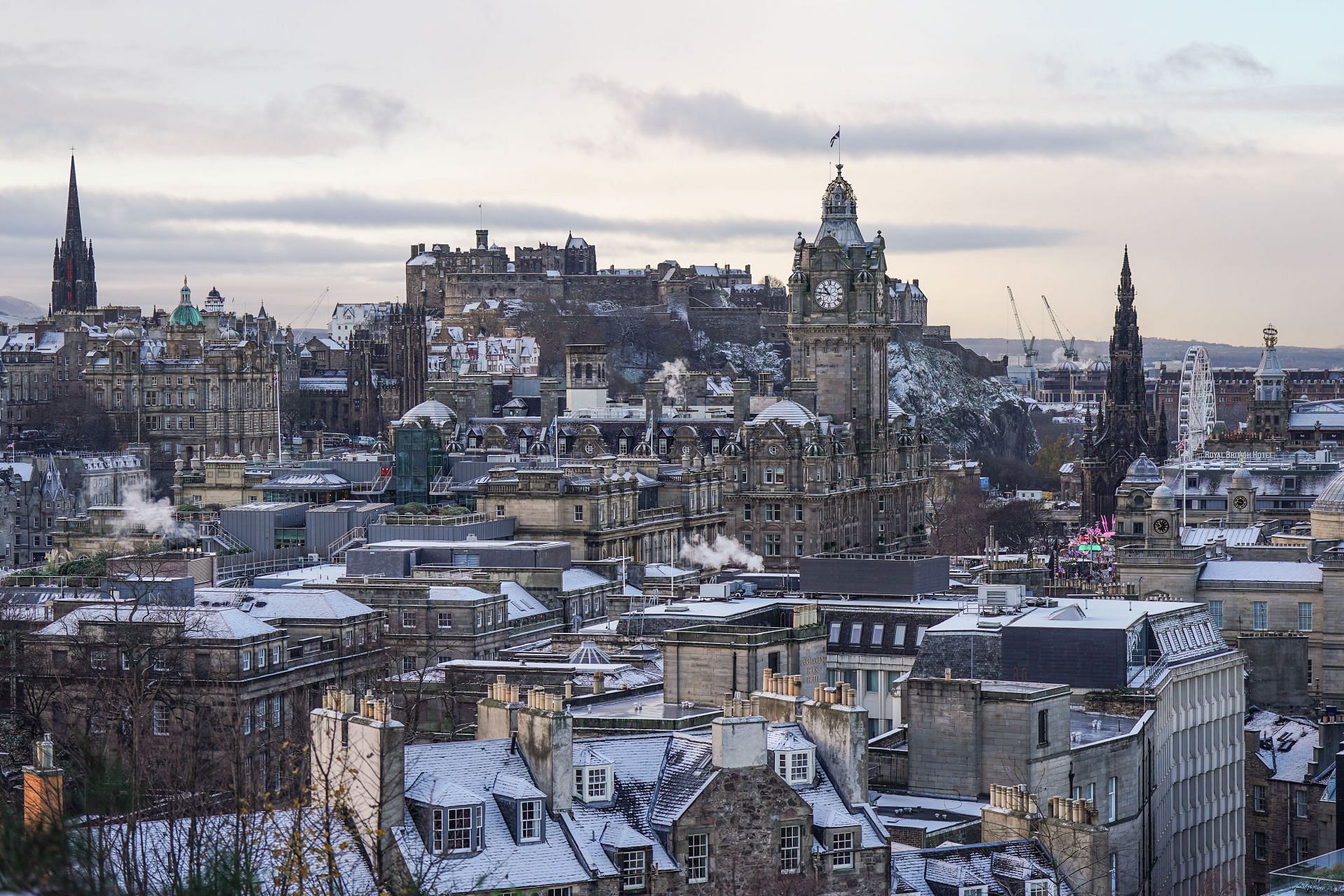 Edinburgh in December - Source: Getty The Port of Leith With an Island Ferry Arriving by William Daniell - Source: Getty