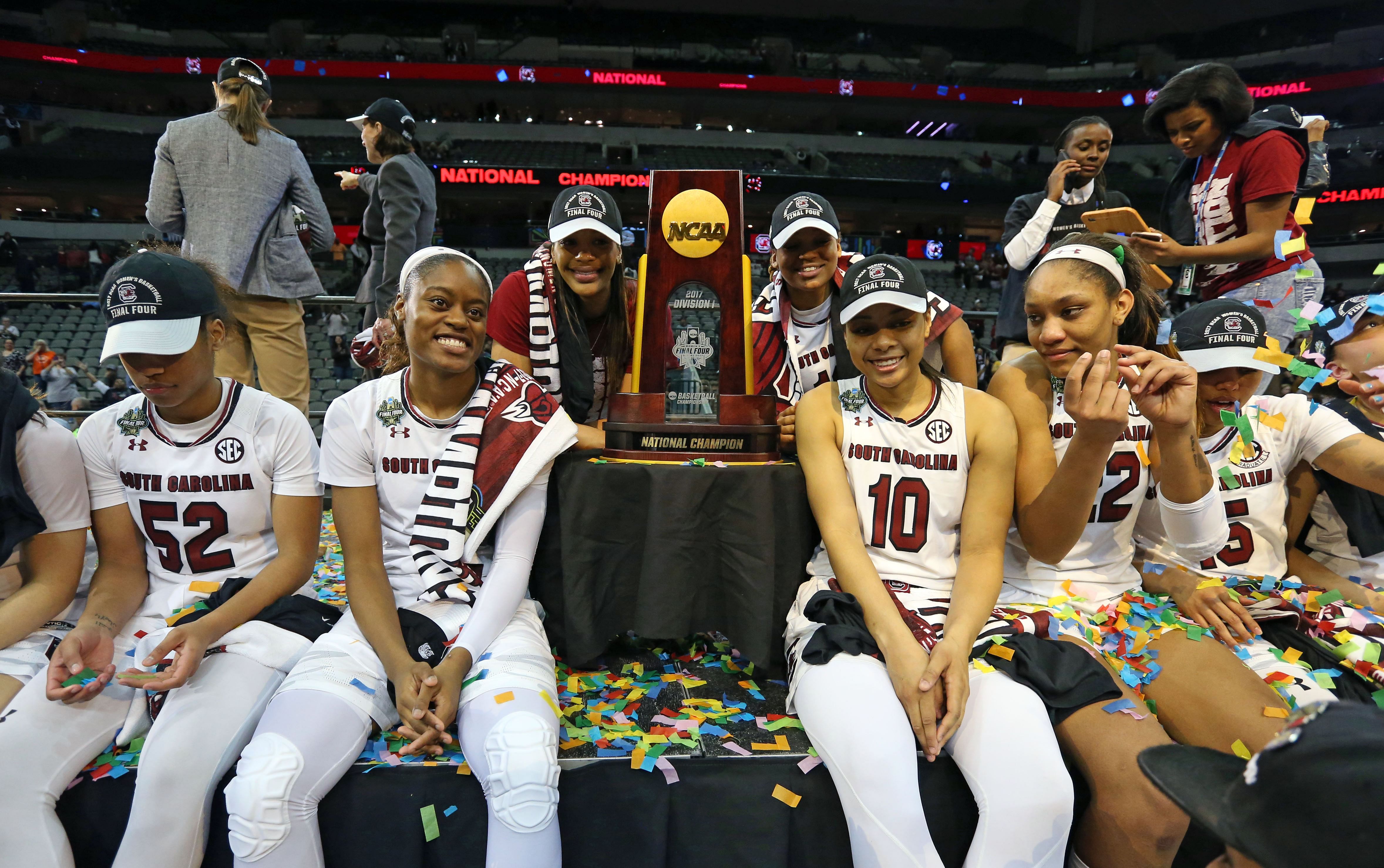 NCAA Women&#039;s Basketball: Women&#039;s Final Four-Mississippi State vs. South Carolina - Source: Imagn