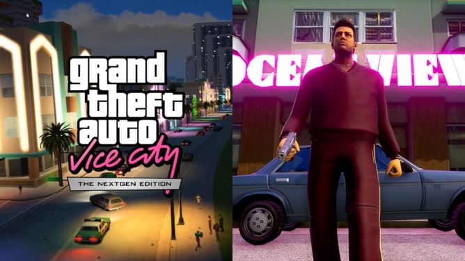 5 huge differences between GTA Vice City Nextgen Edition mod and Rockstar's Definitive Edition