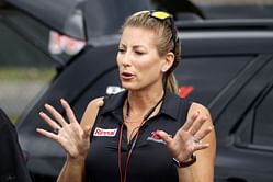 $90M-worth Tony Stewart’s wife Leah Pruett reacts with humor to Monday kickoff energy