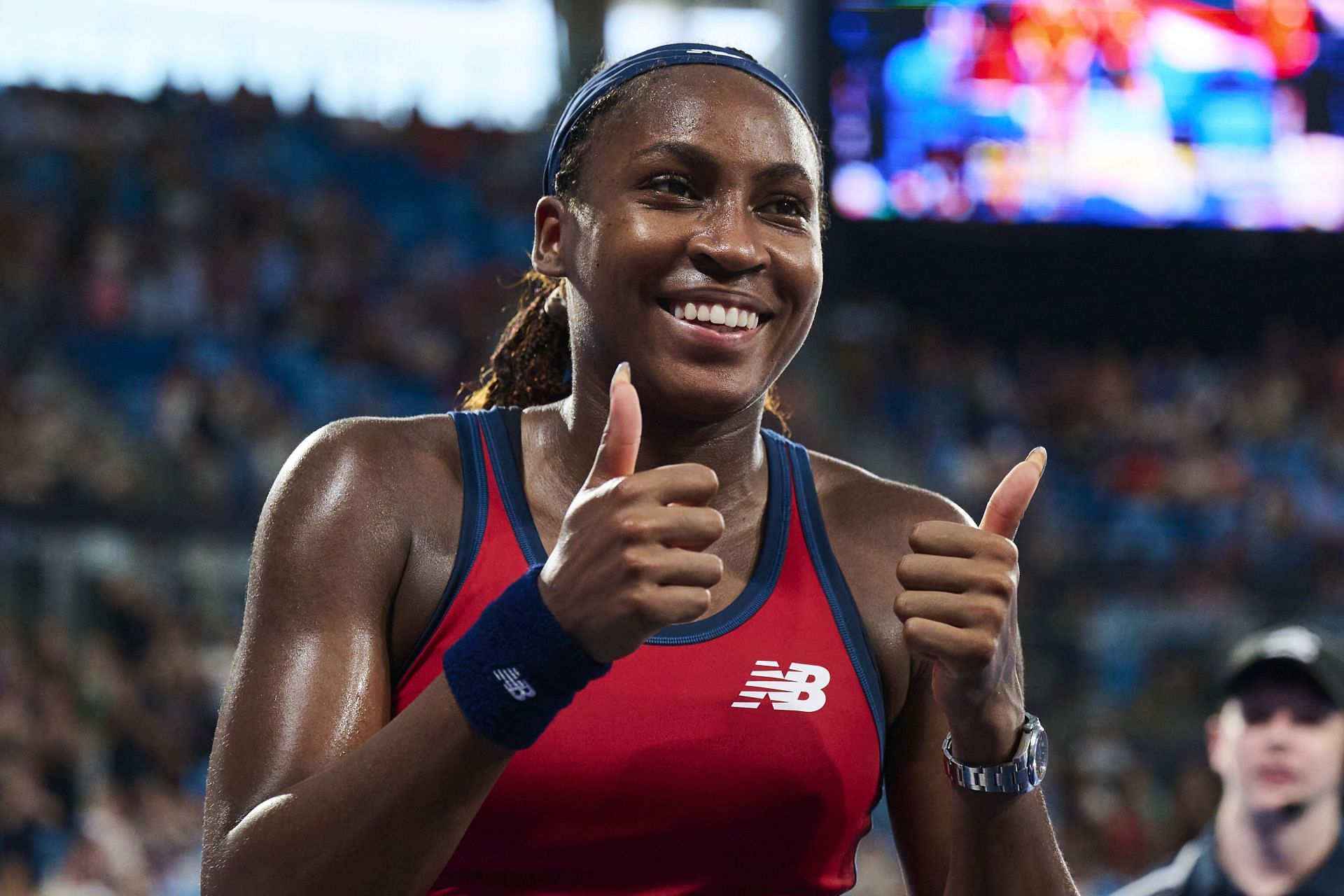 Coco Gauff at the 2025 United Cup (Image source: Getty)