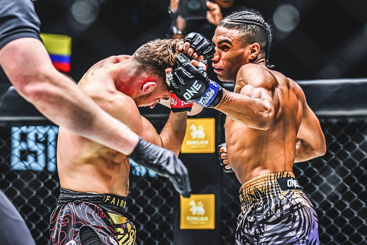 WATCH: Colombian spitfire Jordan Estupinan lays it all on the line in dominant showing against Freddie Haggerty at ONE 170 -- Photo by ONE Championship