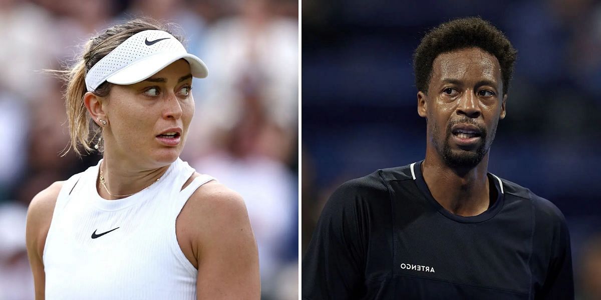 Paula Badosa and Gael Monfils. Source: Getty