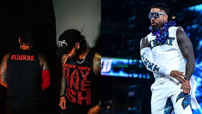 Jey Uso sends a two-word message to Jimmy Uso after he returns from injury; The Usos teamed up at recent WWE show