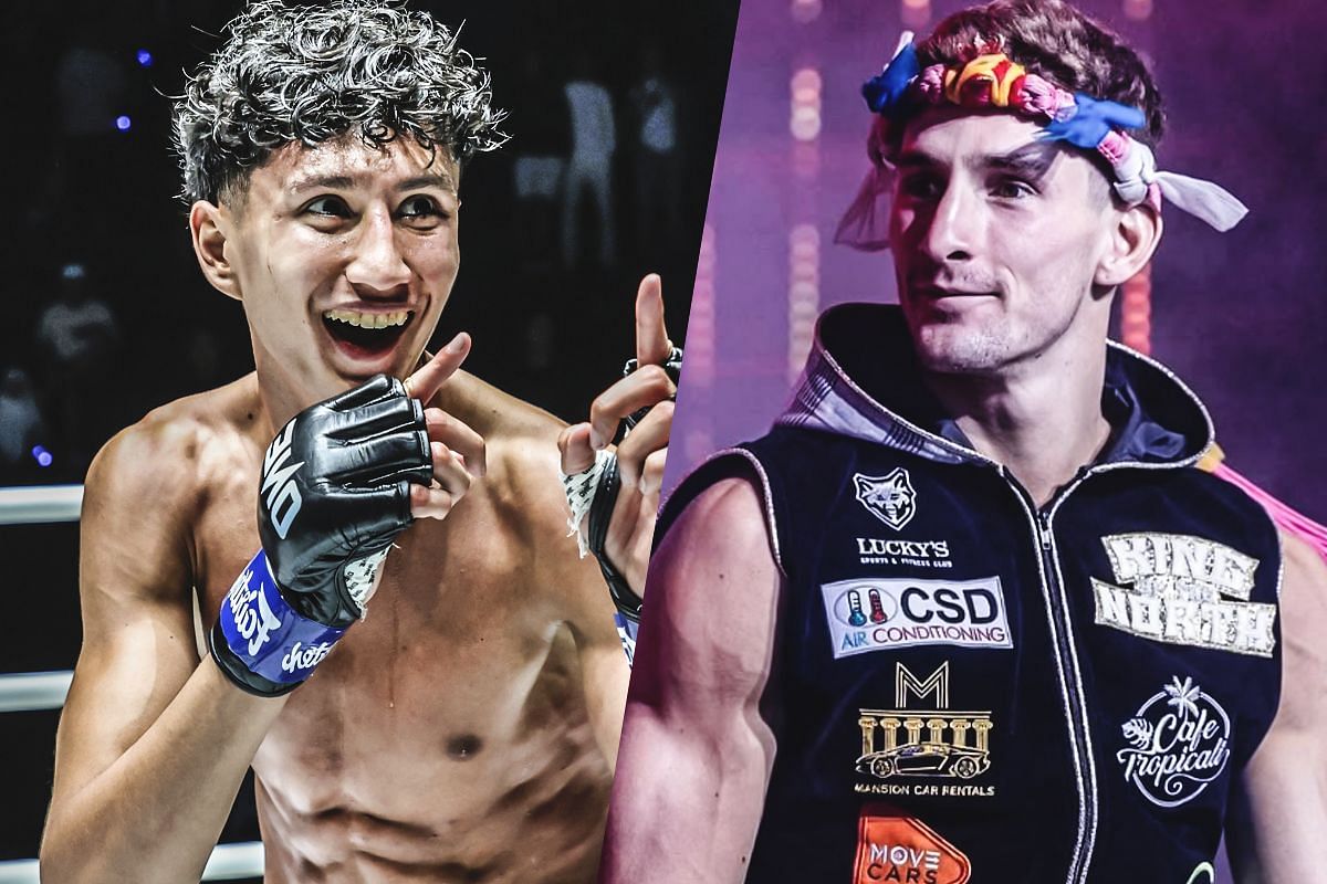 Nabil Anane and Nico Carrillo - Photo by ONE Championship