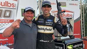 NASCAR spotter launches a vicious tirade against journalist’s response to his LA wildfire post