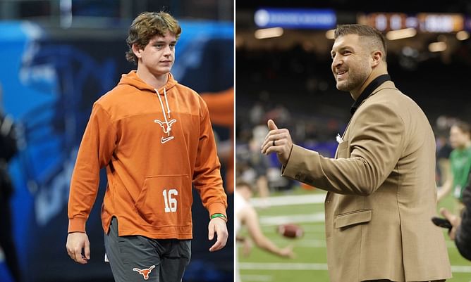 CFB insider tips Arch Manning to match ex-Gators legend Tim Tebow’s success in 2025