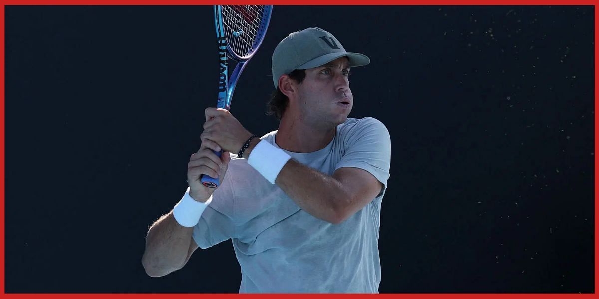 Tristan Boyer at the Australian Open (Source: Getty)