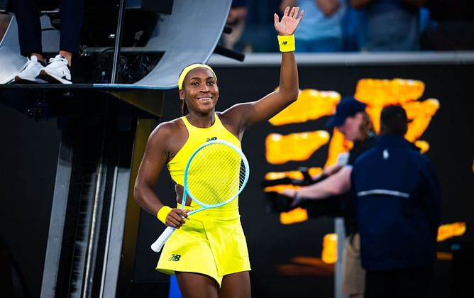 Coco Gauff makes fan's day with 3-word reaction to their Australian Open drawing of American