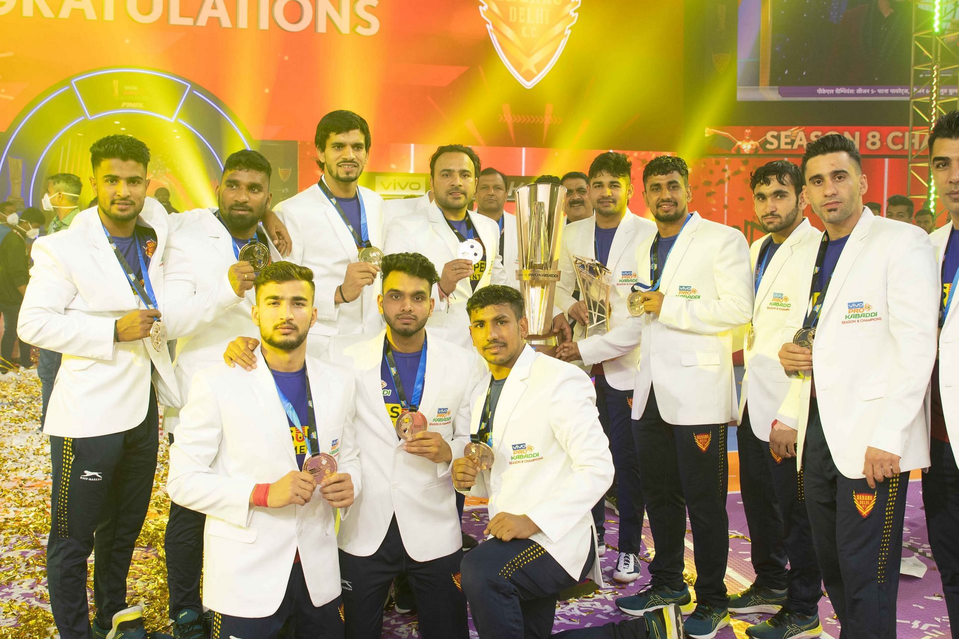 Dabang Delhi KC won the PKL season 8 title (Image via PKL)