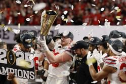 Matt Wilhelm's son & elite 2026 class IOL to attend Ohio State's 2024 national championship celebrations