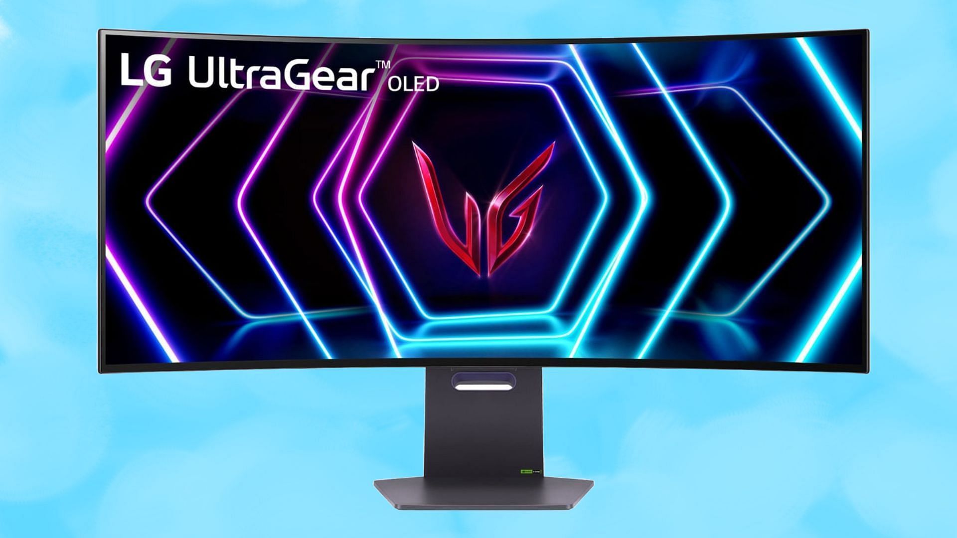 LG UltraGear OLED Curved gaming monitor (Image via LG)