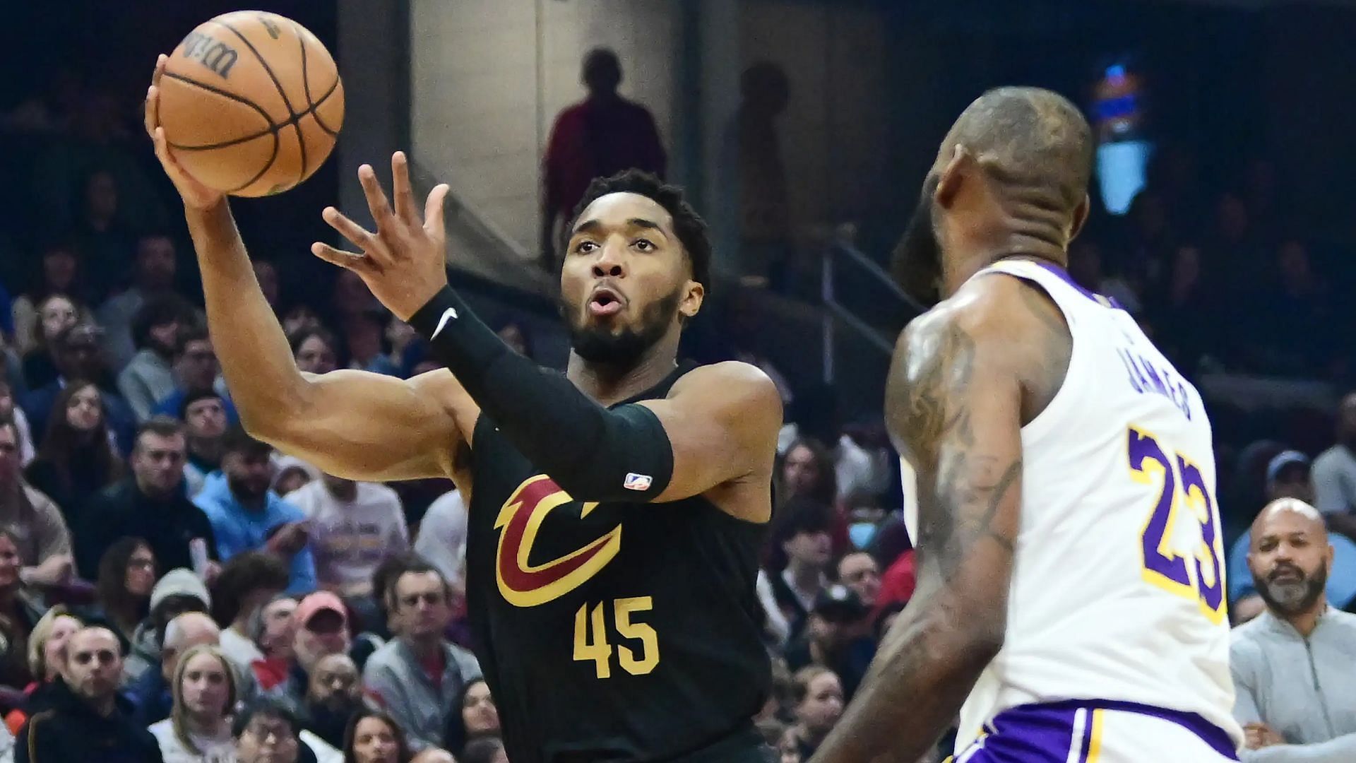 Donovan Mitchell shows ultimate respect to LeBron James. (Photo: IMAGN)