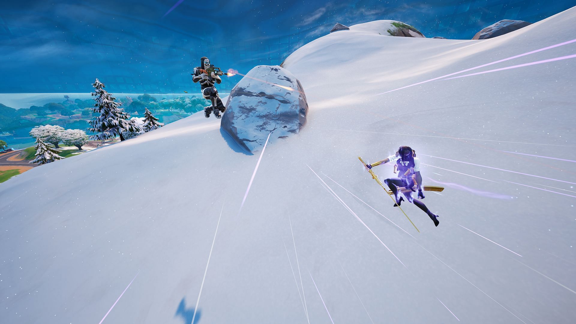 Rushing into the fray (Image via Epic Games)