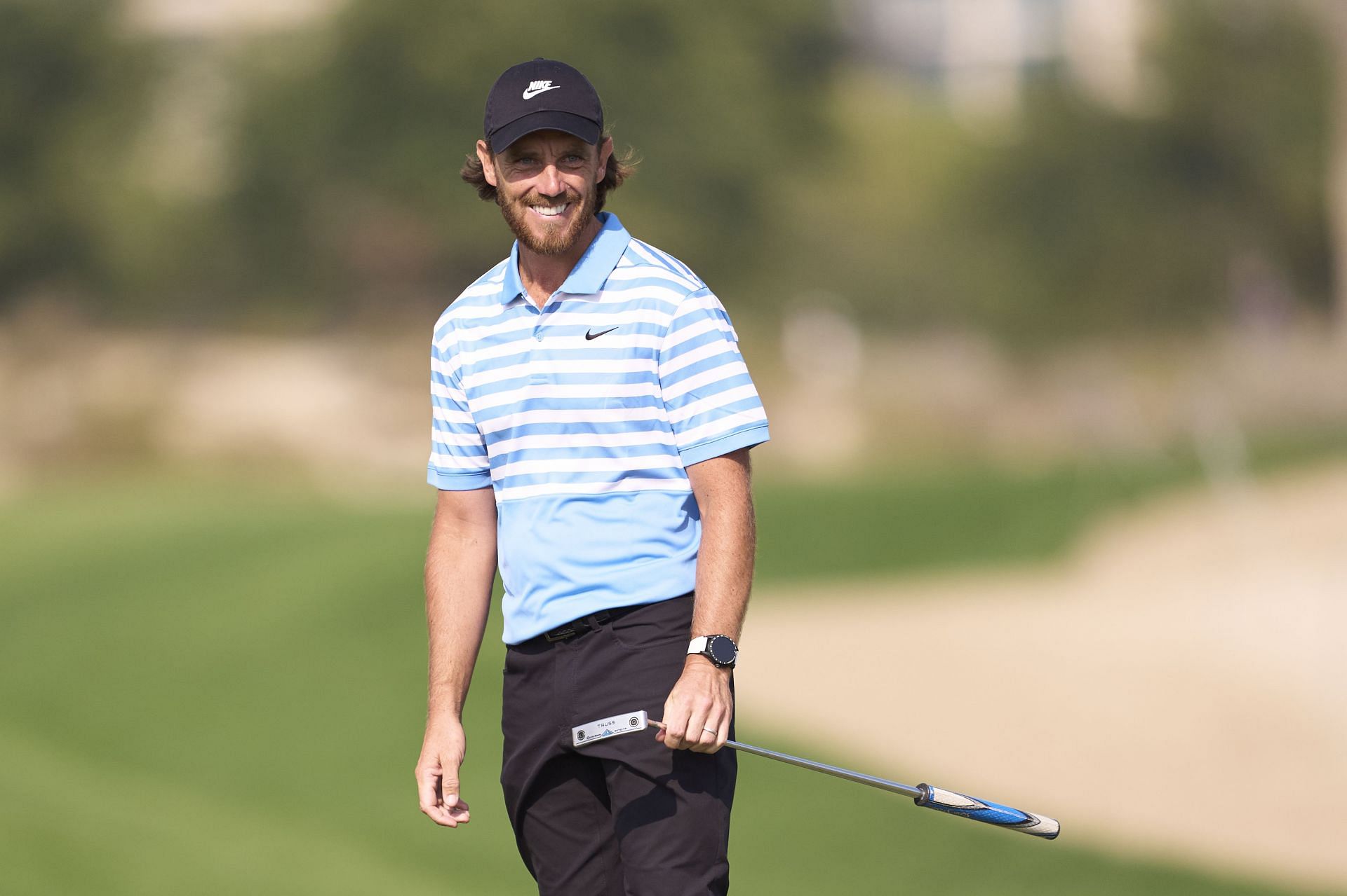 Tommy Fleetwood at the Hero Dubai Desert Classic - Day Three - Source: Getty