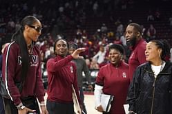 A'ja Wilson drops 5-word reaction to Dawn Staley’s story about Aces star crying after breaking up with her boyfriend