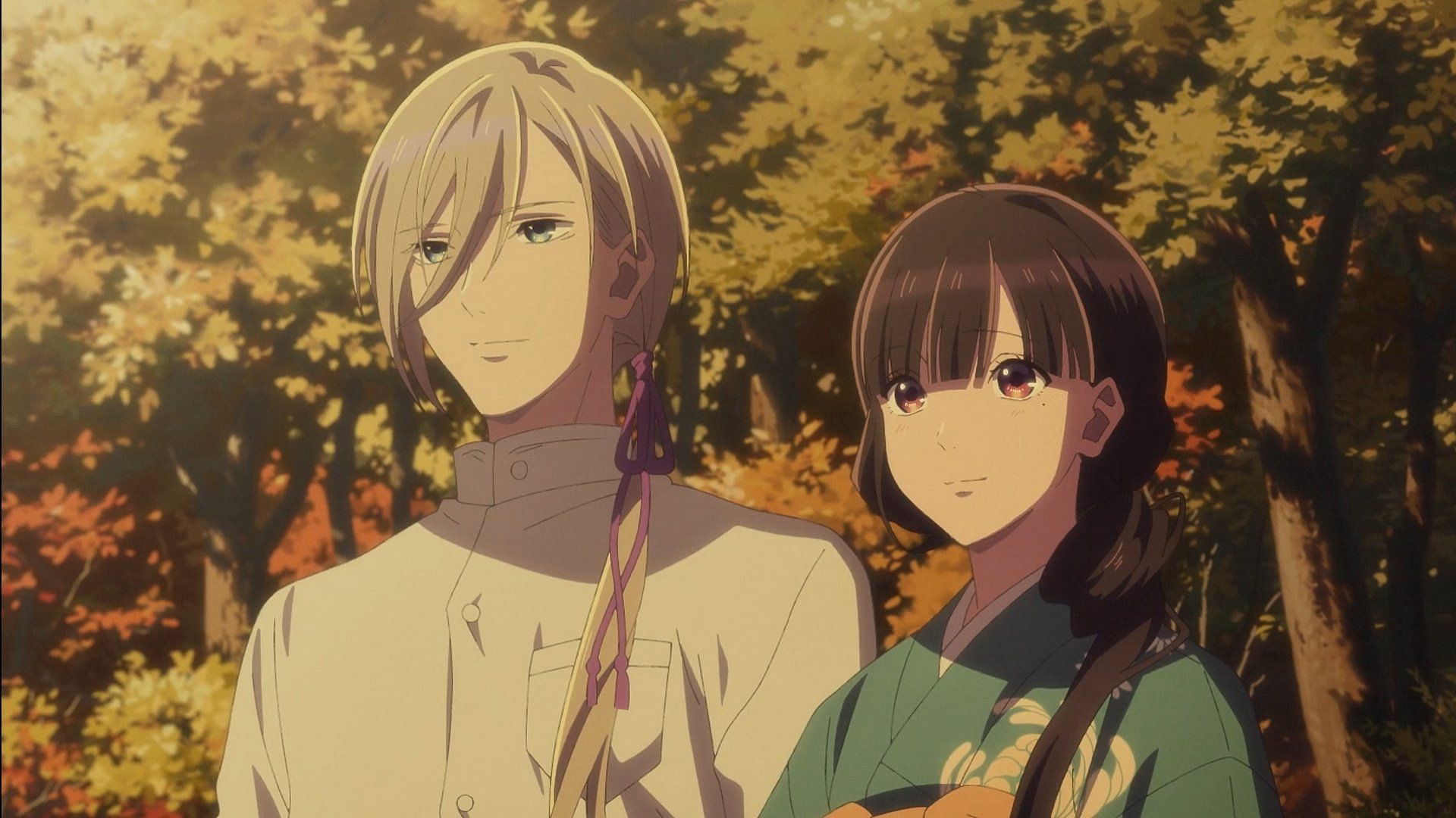 Miyo Saimori and Kiyoka Kudo, as seen in the episode (Image via Kinema Citrus)