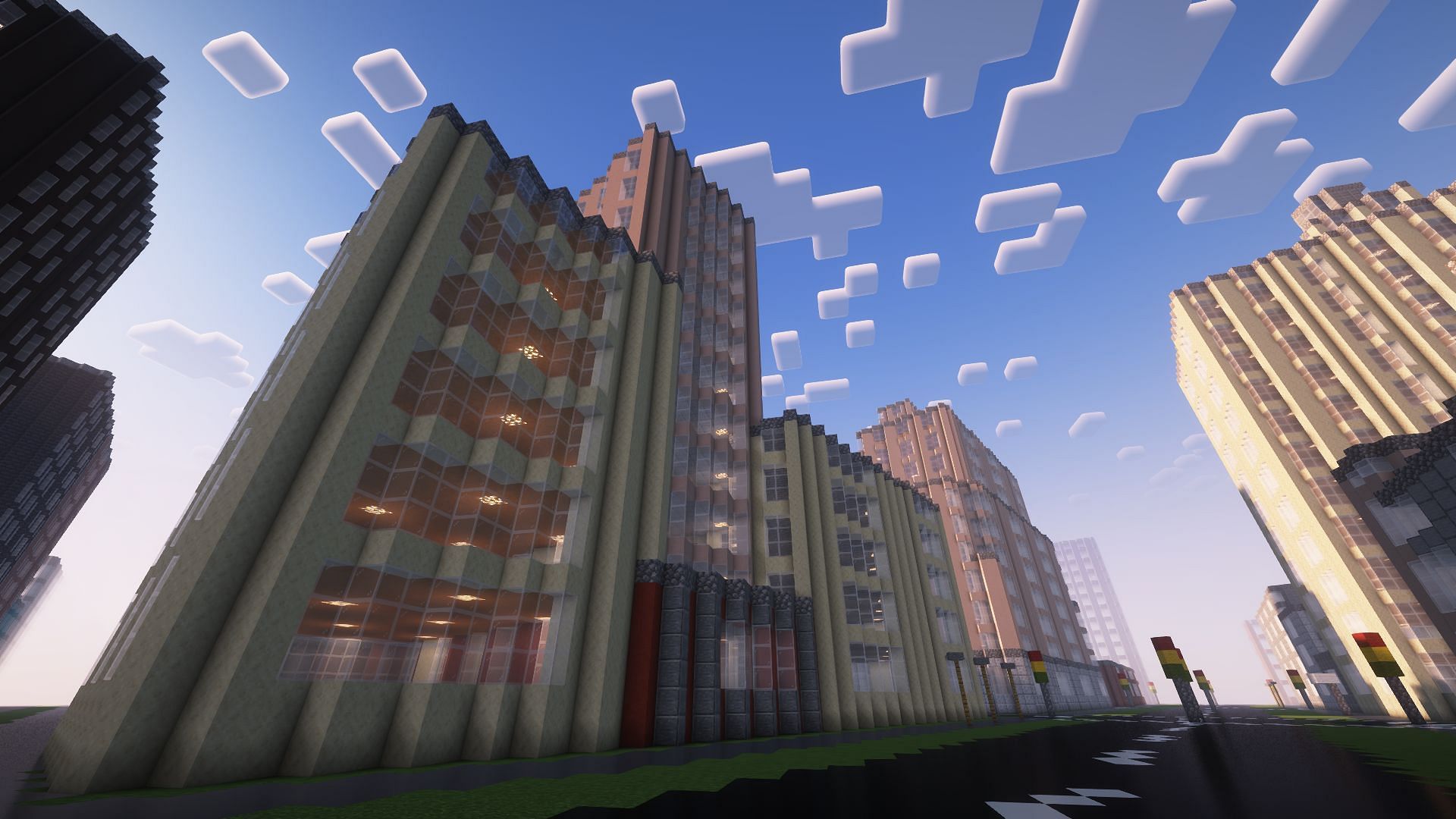 Arnis tool allow players to create real world locations in Minecraft (Image via Mojang Studios)