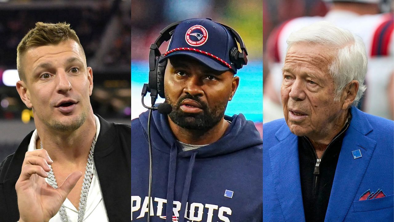 WATCH: Fox Sports cuts Rob Gronkowski abruptly before ex-Patriots TE unleashes rant on Robert Kraft after Jerod Mayo firing - Source: Imagn