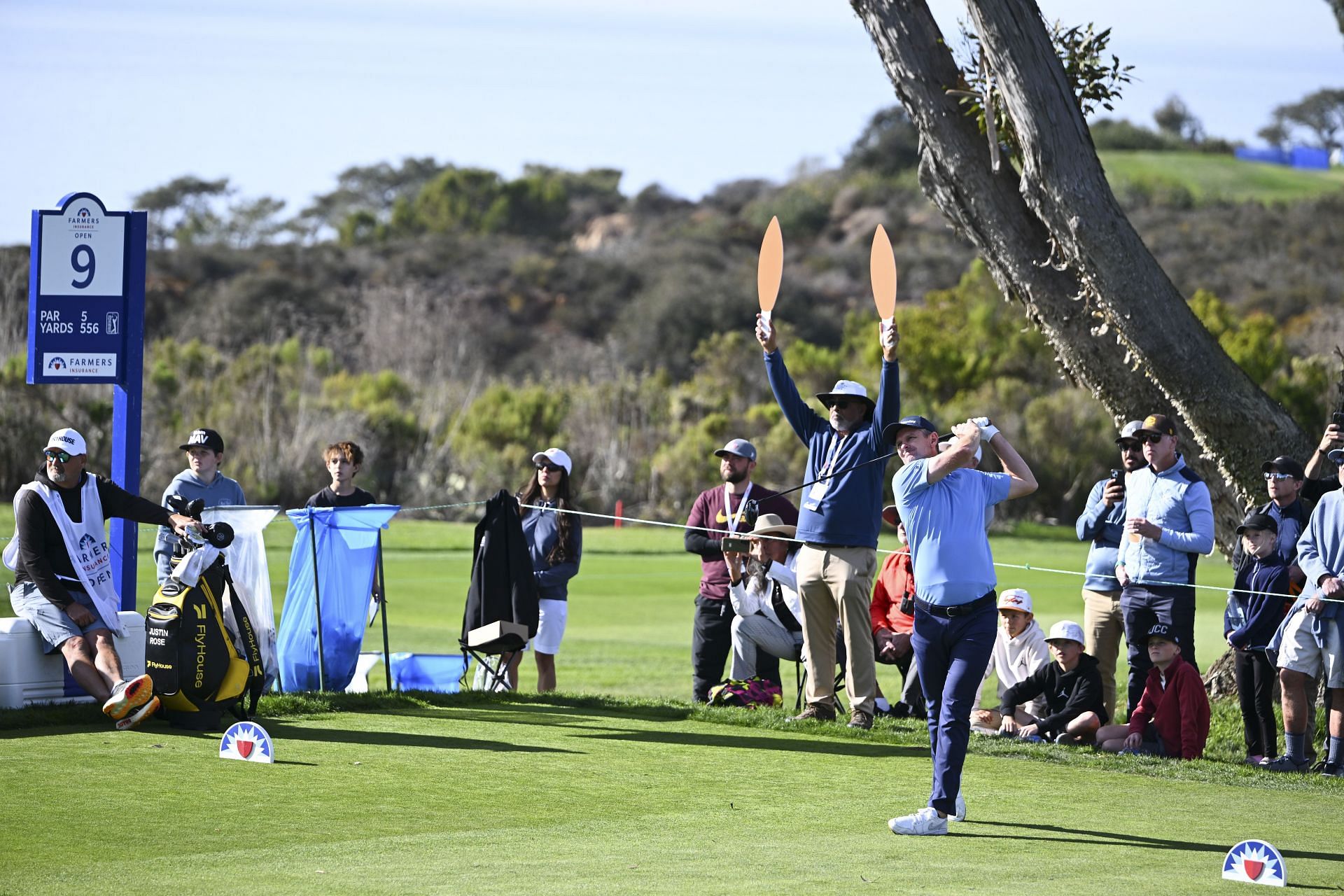 Justin Rose, 2025 Farmers Insurance Open (Image via Getty)