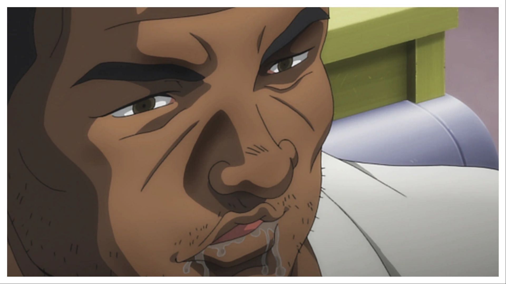 Mohammed Alai is a boxer anime character modeled after Muhammed Ali (Image via TMS Entertainment)