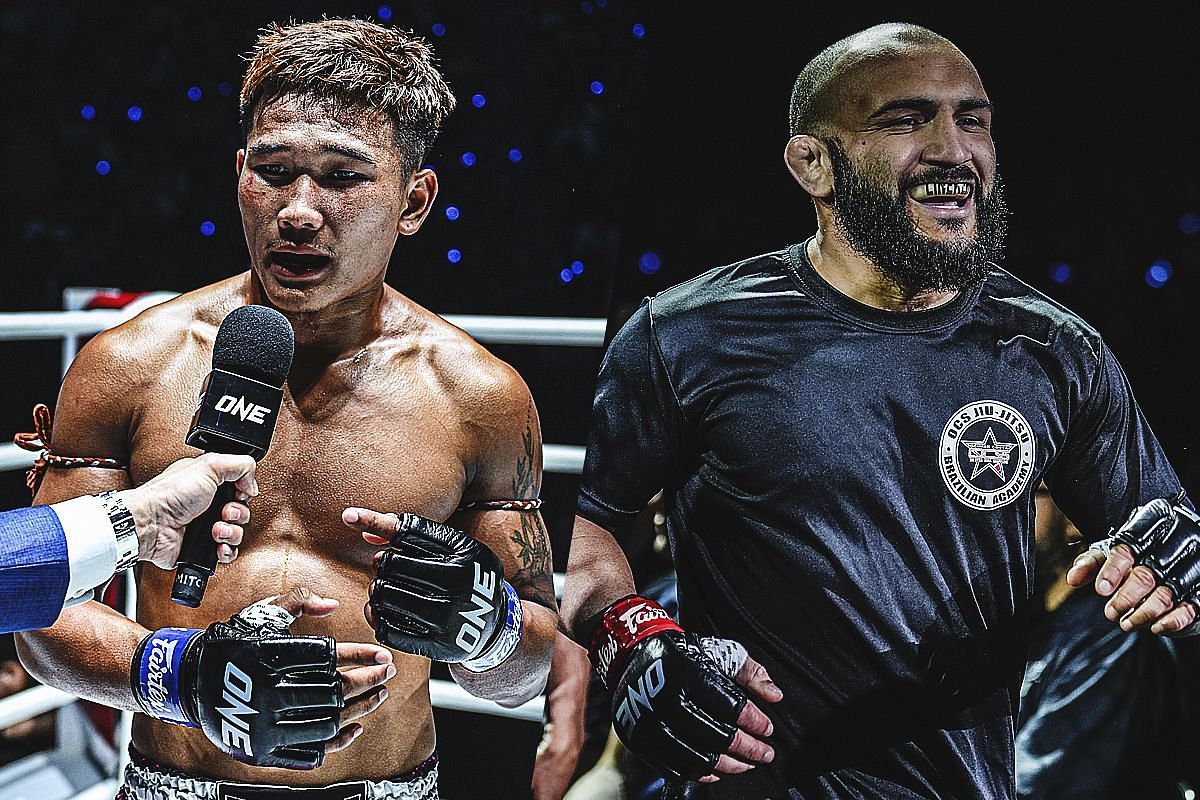 Kulabdam Sor Jor Piek Uthai and John Lineker - Photo by ONE Championship